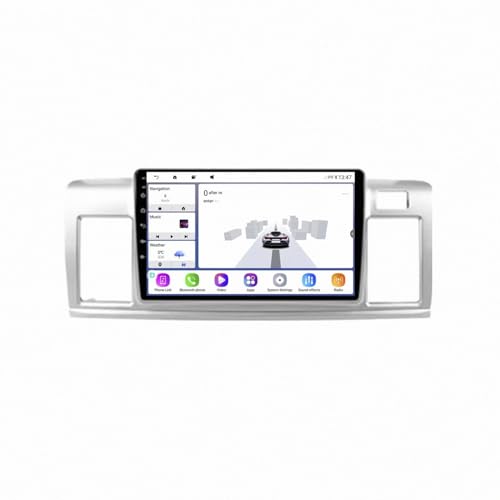 Radio de coche 2 DIN para Toyota Hiace 2019, soluciona tus rutas con GPS y CarPlay