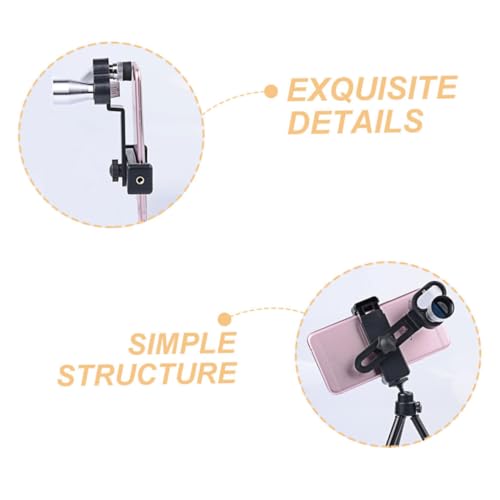 Soporte adaptador para telescopio y movil con montaje rapido para fotografia de larga distancia 2