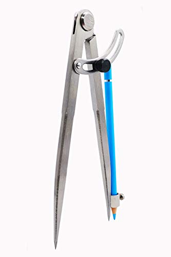 ZLKSKER 6 polegadas 7,8 polegadas Divisor profissional de 10 polegadas com suporte de lápis e asa de