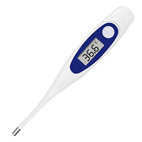Qiekenao Digital Thermometer, Household Fast Electronic Thermometer Buzzer Temperature Underarm Thermometer