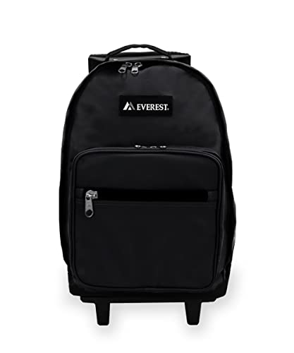 Everest 1045mWheeled Backpack - Standard, Black, One Size,1045WH-BK2