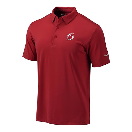Columbia New Jersey Devils Golf Men's Casual Lightweight Drive Polo3