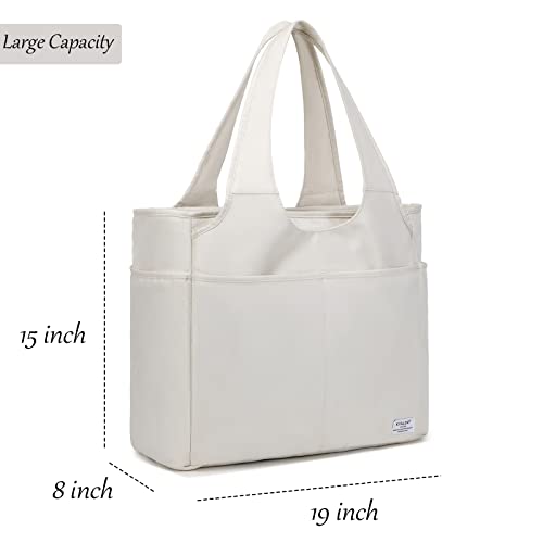 KYALOU Utility Large Tote Bag, Women Casual Shoulder Bags for Work Gym Beach Travel Shopping Grocery College3