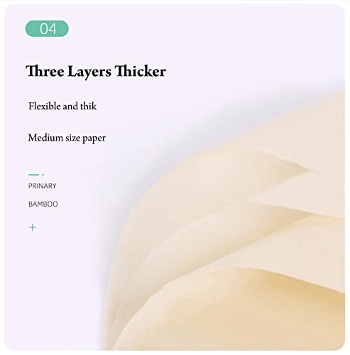 Image of DC DECORIO Tissue Papers (3 Ply, 8 Pulls Per Pack) | Pack of 2 | 100% Skin-safe Sleek Tissue Papers for Car, Bathroom, Bedroom, Office (Brown)