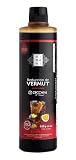 REDUCCIÓN DE VINAGRE BALSÁMICO AL VERMUT. Delicada crema de vinagre al vermut presentada en una envase original y práctico de 625 gr. La consistencia cremosa del producto y la mezcla de sabores hacen de esta crema el cóctel perfecto para los platos más sencillos, sanos y vanguardistas.