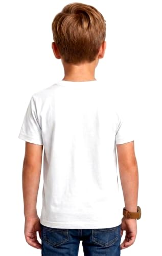 Image of Double F Branded Cotton Bio wash Round Neck Half Sleeve Solid T-Shirt for Boys and Baby