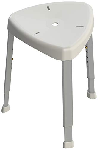 HealthCraft Products Shower Stool with Adjustable Height