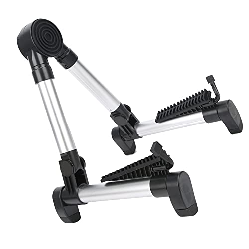 RiToEasysports Foldable Guitar Stand Retractable Portable Instrument Display Bracket for All Musical Instruments