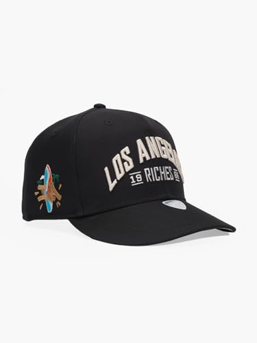 Gorra Baseball con visera curva negra miniatura 3