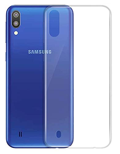 Image of Case Creation Brand - Mobile Cover for Samsung Galaxy M10 (Soft & Flexible Back Case), Transparent