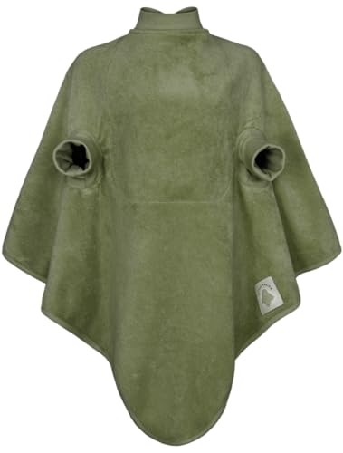 Little Casimir Großes Lätzchen Boo zum Überwerfen für Baby und Kleinkind 6-48 Monate. Ärmellätzchen aus Öko Tex zertifizierter Baumwolle - Geschenk für Mütter von Jungen oder Mädchen (Moss Green)