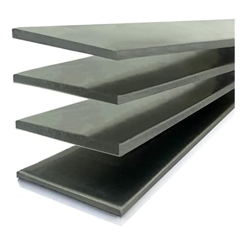 1095 Steel Flat Stock for Knife Making-Annealed High Carbon Steel,Flat Steel Bars,12"x1.5"x0.12",4 Pack Cover