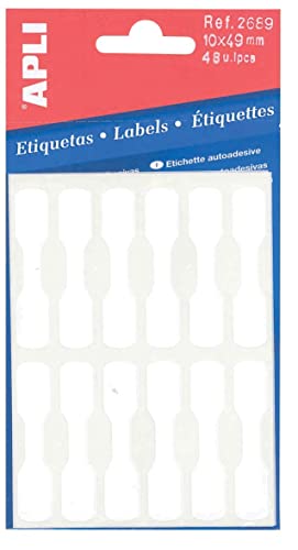 Apli 2689 Etichetta Gioielli Adesivi, 10 X 49