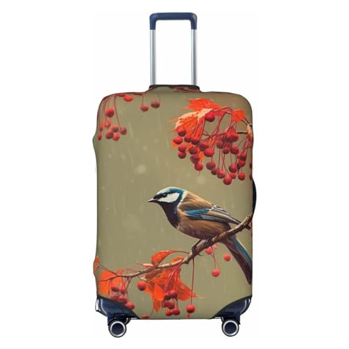 Housse de valise élastique noire taille L pour bagages de 66 à 74 cm