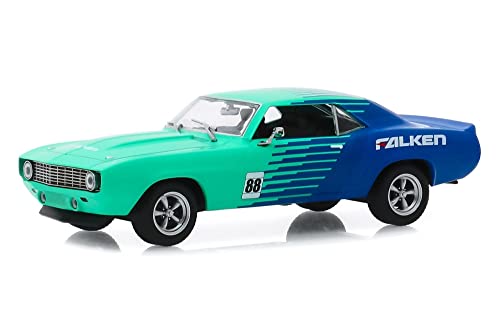 Modelo a escala 1:43 Chevy Camaro 1969 verde