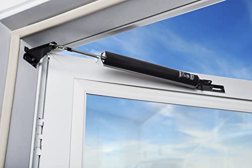 Wright Products - Light Duty Pneumatic Screen and Storm Door Closer, Black