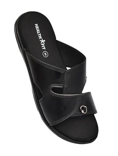 HEALTH FIT Extra Soft Diabetic & Orthopedic Slippers/Doctor Chappal & Foortwear with Memory Foam - Men