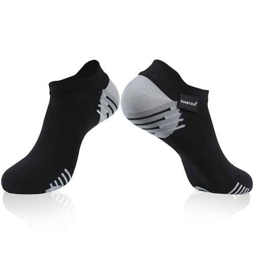 RANDY SUN Waterproof Socks – Ultra Thin Seamless Cushion Socks with Eco-Friendly Juncao Inner, Breathable & Sweat-Friendly