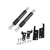 HEROFFIX Truck Tailgate Assist Pickup Truck Lift Support Kit for Toyota Hilux 8th Pickup 2015-2023 Black Replace Parts