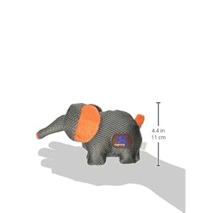 Charming Pet Mesh Lil Roamers Pet Squeak Toy Elephant  Cucciolini Doodles Charming pet mesh lil roamers pet squeak toy elephant   cucciolini doodles