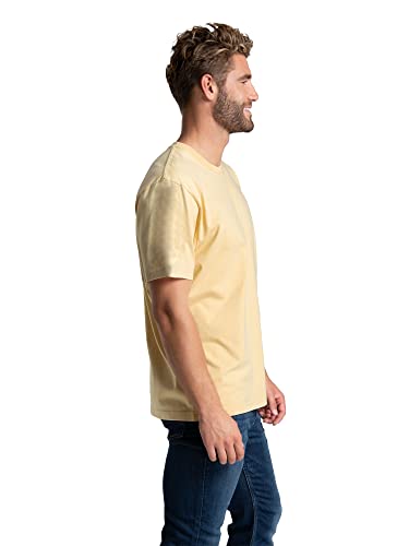 Fruit of The Loom Men's Crafted Comfort Tee, Relaxed & Classic Fit, Sizes S-2X, Classic Fit - Cotton - Cornfield, Large - image 2