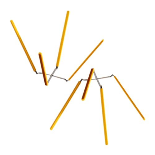 HAKIDZEL 2pcs Cake Cooling Rack Foldable Non Slip Dessert Drying Stand for Cakes Stable Four Claw Design for Safe Cooling and Decorating