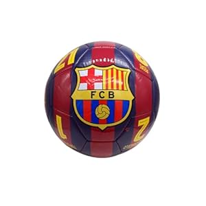 Icon Sports FC Barcelona Soccer Ball Officially Licensed Player Ball Size 4
