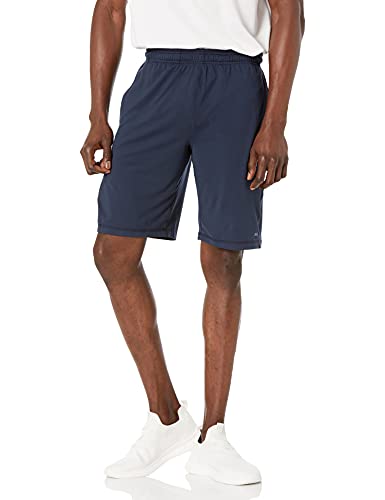 Amazon Essentials Pantalón Corto de Entrenamiento en Tejido elástico, Prenda técnica (Disponible en Tallas Grandes y Largos Especiales) Hombre