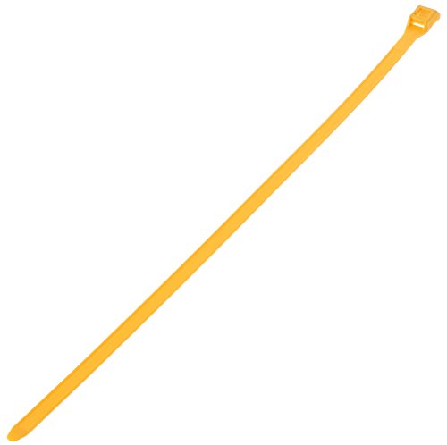 Panduit IT9115-CUV4A In-Line Cable Tie, Weather Resistant Nylon 6.6, UV Butterscotch, 124 Min Tensile Strength, 4.53