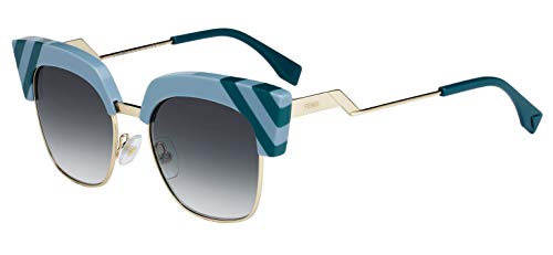 Fendi Sonnenbrille FF 0241/S MVU 9K Cateye Sonnenbrille 50, Mehrfarbig