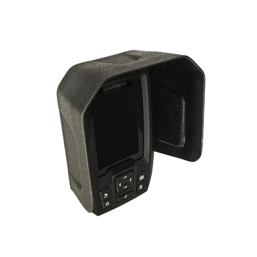 Image of BerleyPro Garmin Fish Finder Visor - Sun Cover & Glare Reduction - Fits Echomap UHD /UHD2 /Ultra, GPSMAP, Striker, Echomap Chirp & More - CNC Machined ASA Plastic