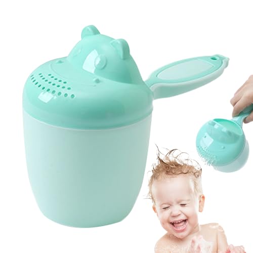 Copa De Baño Para Bebé, Enjuagador Para Ducha Vaso Vertedor Grueso Seguro, Accesorio De Baños Para Lavado De Cabello De Niños, Recipiente Para Verter Agua Para Bebés Niños Niñas Lavado Cabello Baño