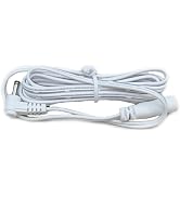 HelloBaby Babyfoon Verlengsnoer Werkt Opladen Netsnoer, 6.5ft Lange DC Charger Plug Plus...