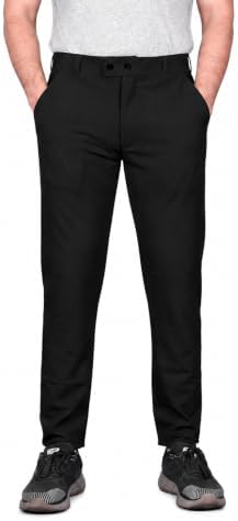 HARSHAD KUMAR & CO. Men's Solid Slim Fit Stretchable Casual Wear Comfortable Formal Trousers Pants