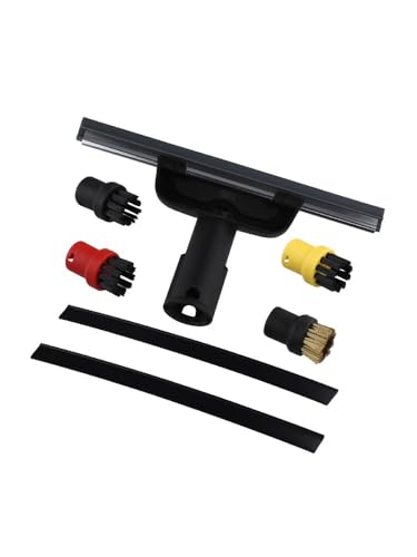 Gettimore Kit de accesorios para limpiador a vapor Karcher y 4 cepillos redondos para SC1, SC2, SC3, SC4, SC5