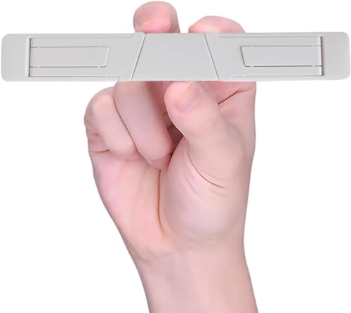 Soporte ergonómico portátil y plegable para laptop blanco miniatura 3