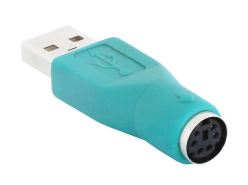 Preisvergleich Produktbild Adapter USB A Stecker auf PS / 2 Buchse passiv