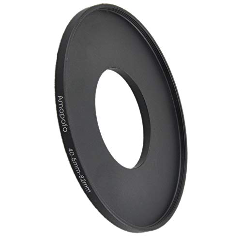 Image of 40.5mm to 82mm Step-Up Ring Filter Adapter for 82mm UV, ND, CPL Filter, Metal Step-Up Ring