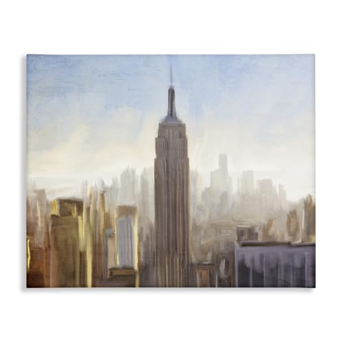 Bustling New York Cityscape, 16 x 20 Inch Canvas Wall Art