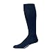 Boardroom Socks Men's Over the Calf Pima Cotton Ribbed Dress Socks Dark Navy