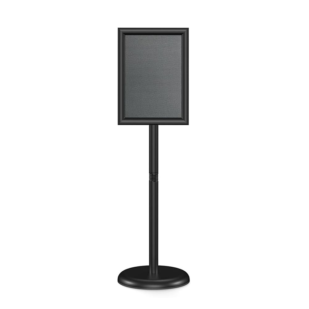 Support de sol sur pied stable pour affiche publicitaire sans pliure - 8