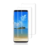 Galaxy S9 Plus Screen Protector,[2-Pack] Tempered Glass Screen Protector with [9H Hardness][Easy Bubble-Free Installation][Anti-Scratch] Compatible with Samsung Galaxy S9 Plus.