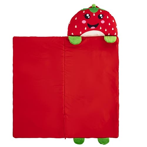 Image of Kid's Nap Buddies Character Preschool Nap Mat, Toddler Sleeping Bag with Pillow for Daycare, Ages 3+