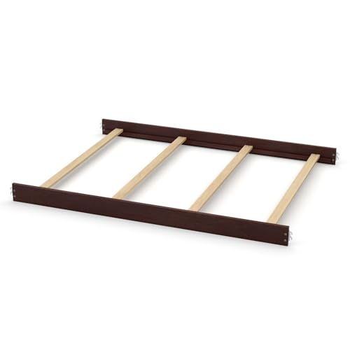 Full-Size Solid Wood Conversion Kit Bed Rails for Evolur Convertible Cribs