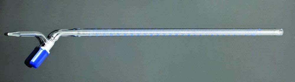 United Scientific BR2122-50 Burette with General Purpose Screw Thread Stopcocks with PTFE Keys, Class B, 50ml Capacity (Case of 6)