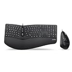 Perixx – Perixx Periduo-505, Ergonomische Tastatur und Vertikale Maus