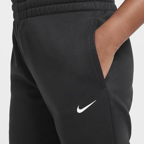 Nike Multi Stain Repel Big Kids' Therma-FIT Pants (FZ5223-010, Black/White)4