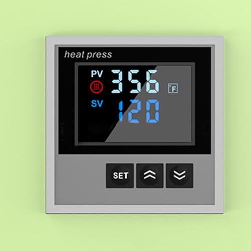 Prensa de calor doble para tazas 11oz-30oz con control LCD miniatura 4
