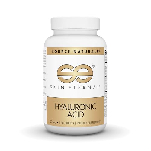 Source Naturals Skin Eternal Hyaluronic Acid, 50mg - 120 Tablets Source Naturals Skin Eternal Hyaluronic Acid, 50mg - 120 Tablets
