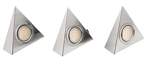 Preisvergleich Produktbild Sanitop-Wingenroth 28034 1 LED Unterbauleuchte, Nickel matt